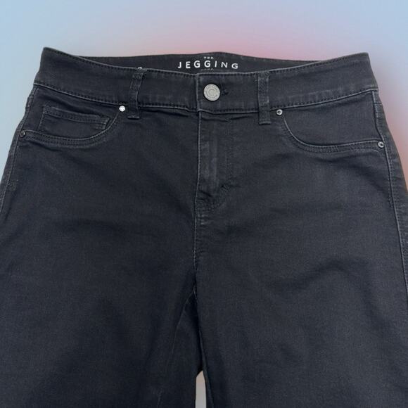 WHBM Women’s 2 Black Zipper Ankle JEGGING Jeans - Picture 1 of 4